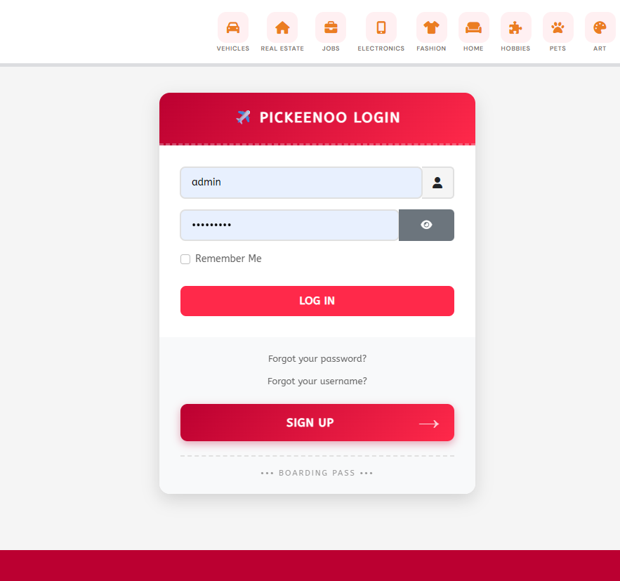 Login